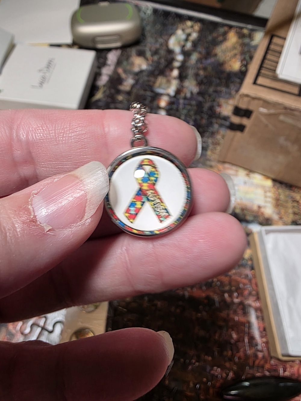 Fashion Jewelry Silver Necklace With Snap Charms